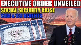 quotBreaking News Executive Order Unveiled  Boosting Social Security SSDI amp SSI Benefitsquot [upl. by Euqinimod]