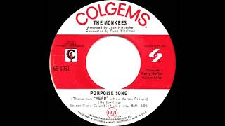 1968 HITS ARCHIVE Porpoise Song  Monkees mono 45 [upl. by Delmore]