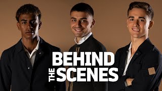 CLASS  STYLE 😎 Inside look at our players on fitting day 👔  FC Barcelona 🔵🔴 [upl. by Anaeda553]