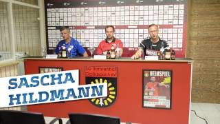 Pressekonferenz SG Sonnenhof Großaspach – 1 FC Magdeburg 41 10 [upl. by Cathryn]