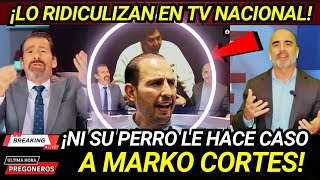 ¡LO RIDICULIZAN EN TV NACIONAL ¡NI SU PERRO LE HACE CASO A MARKO CORTES [upl. by Zailer225]