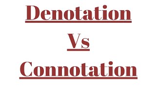 Denotation vs Connotation  Difference explained in Hindi with Handwritten notes [upl. by Pich775]