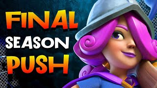 SEASON END SLEEP DEPRIVED PUSH  Clash Royale [upl. by Tsenrae933]