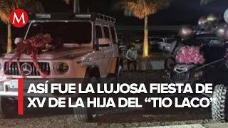 Difunden video de narcofiesta de la hija de El Tío Laco del CJNG [upl. by Vashtia535]