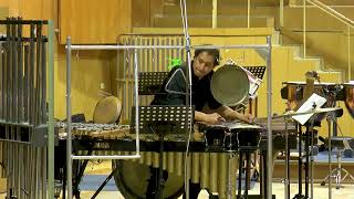 Ghenadie Ciobanu quotRock Valleys Soundsquot for Multipercussion and tape 2019 2024 version [upl. by Issej]