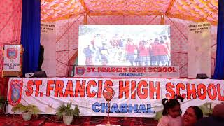 ST FRANCIS HIGH SCHOOL CHABHAL ANNUAL DAY FUNCTION 202425 [upl. by Drahsir]