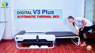 Digital Spine V3 Plus Korean Thermal Massage Bed  13 Modes [upl. by Billen]