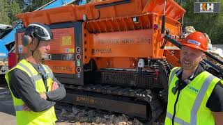 Häng med Maskinkanalen till Stena Recycling i Karlstad och ta en närmare titt på deras Pronar Kross [upl. by Cheshire]