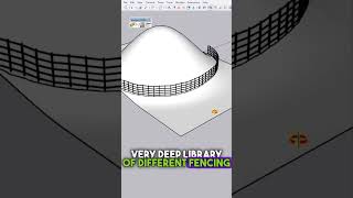 30 DAYS of sketchup Architectural Extensions  Day 7  Instant Fence and Railing [upl. by Lasiaf766]