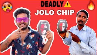 Worlds Most Spiciest Chip Challenge with ಗುಟ್ಕಾ ಮಂದಿ 😂  Jolo chips CHALLENGE  Prakash RK [upl. by Anitsenre]