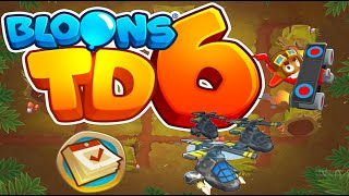 Bloons TD 6 DartWizard3117s Challenge 20241006 NO MONKEY KNOWLEDGE [upl. by Neelram679]