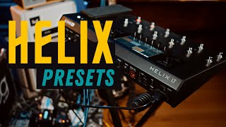 I Transferred My Pedalboard To The Line 6 Helix  Preset Pack [upl. by Nwahsir603]