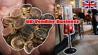 Collecting Money From My 4 UK Vending Machines in 2024 [upl. by Beverly291]