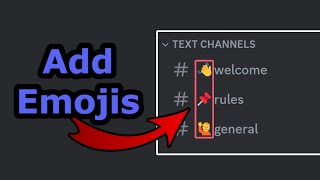 Add Emojis To Discord Channel Name On Windows 11 [upl. by Uhp]