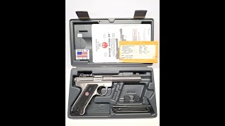 Ruger MARK III Target Stainless 55 quot 22lr [upl. by Yoshio605]