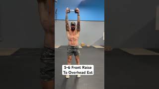 This is a great series to keep your shoulders healthy Complete 34 Rounds of 568 reps each [upl. by Darcey]