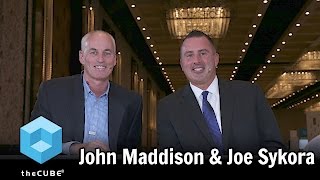 John Maddison amp Joe Sykora Fortinet  Fortinet Accelerate 2017 [upl. by Yllil]