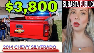 SUPER BARATA Y AL 💯 2014 CHEVY SILVERADO 1500 4×4 SUBASTA PUBLICA ROUTE 66 AUTO AUCTION [upl. by Pierre788]