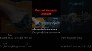 Dermot Kennedy  Lessons Guitar Chords Lyrics shorts [upl. by Alaek]