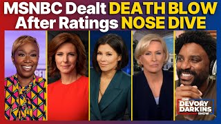 MSNBC Dealt DEATH BLOW After RATINGS Nose Dive PostElection [upl. by Limak]