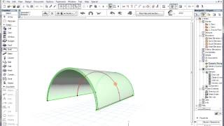 The ARCHICAD Shell Tool  Create extruded shells [upl. by Dubois248]