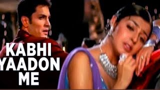 Kabhi Yaadon Me Aau Video Song Abhijeet Super Hit Hindi Album Tere Bina Feat Divya Khosla Kumar [upl. by Hedveh]