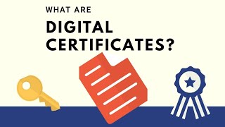 What are Digital Certificates   Cryptography  Network Security [upl. by Crawley344]