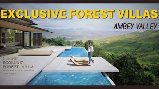 75Cr 1 Acre Exclusive Forest Villas Ambey Valley Lonavala [upl. by Royo]