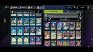 Yugioh Master Duel  Runick Naturia Spright Paleozoic  Deck List [upl. by Aikimat305]