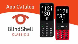 BlindShell Classic 2  App Catalog [upl. by Aplihs773]