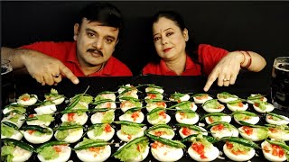 50 SPICY🔥EGG WITH 50 GREEN CHILLI EATING CHALLENGE50 EGG EATINGASMR EATINGfoodasmrmukbangviral [upl. by Groome78]