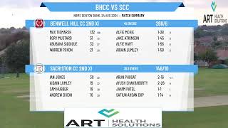 Benwell Hill CC 2nd XI v Sacriston CC 2nd XI [upl. by Yvonner]