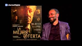 Entrevista a Giuseppe Tornatore por la película quotLa mejor ofertaquot [upl. by Yahska740]