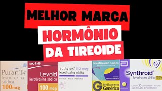 Levotiroxina Puran T4 Levoid Euthyrox Syntroid  Qual é o melhor para tratar o hipotireoidismo [upl. by Amian]