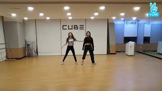 CLC Seungyeon amp Yujin QUIET DOWN SAAY Dance Cover [upl. by Ayifa373]