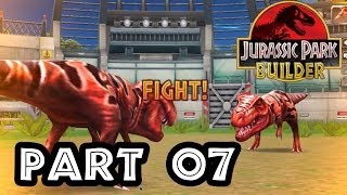 Jurassic Park Builder  BATTLE ARENA  Part 7 [upl. by Adriaens]