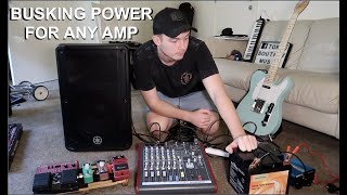 HOW TO POWER ANY BUSKING SPEAKER [upl. by Phyl]