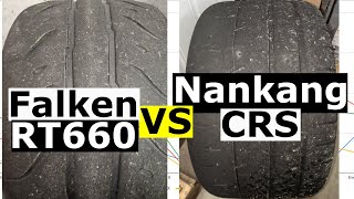 Comparing Falken RT660 and Nankang CRS from the CAMT Mustang [upl. by Sirkin582]