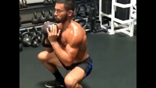 One of My Top 3 Kettlebell Complexes  Crush Grip Curl to Thruster [upl. by Lucho99]