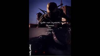 Spider man insomniac symbiote vs Venom venom spiderman [upl. by Evania]