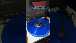 weezer blue album MOFI Mobile Fidelity colored vinyl record [upl. by Lissak]