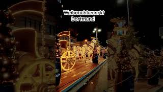 Weihnachtsmarkt Dortmund 🎄🎁✨ Dortmund Weihnachtsmarkt ChristmasMarket [upl. by Sonitnatsnoc782]