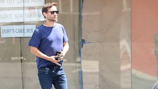 Tobey Maguire Looking Fit In West Hollywood [upl. by Simonetta]