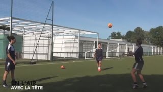 Extraits dun entraînement spécifique amp technique avec 3 joueuses du FCGB [upl. by Llennoj]