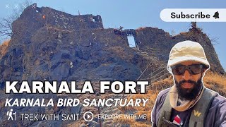 🏰 Exploring Karnala Fort History Trekking and More  Smit Treks 🌿 [upl. by Enyallij]