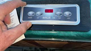 How to set Mode on your SPA Standard Economy Sleep St Ec SL Spa not heating Why modes Balboa [upl. by Emilie926]