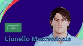 Lionello Manfredonia  PES Clasico Face Bodyamp Stats [upl. by Mechelle]