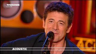 Patrick Bruel  Lequel de nous acoustic 2013 [upl. by Ococ]