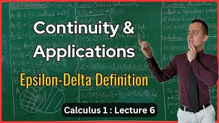 Continuous Functions amp Continuity at a Point  Lecture 6 Calculus 1 [upl. by Ronald]