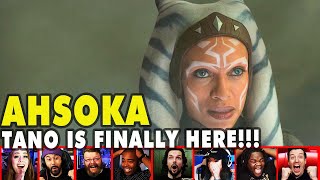 Reactors Reaction To Seeing Ahsoka Tano Live On The Mandalorian Season 2 Episode 5  Mixed Reactions [upl. by Aelak411]